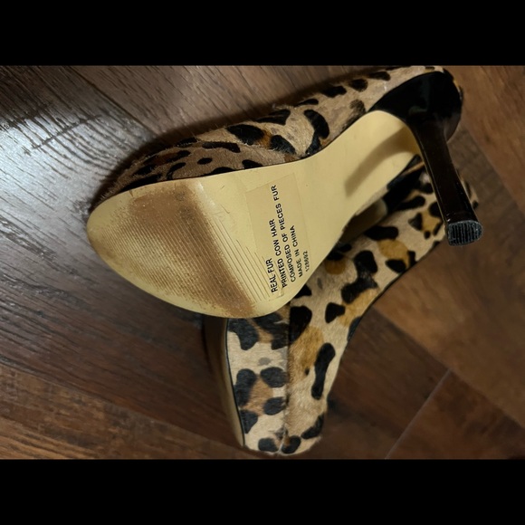 Leopard print Steve Madden pumps - Picture 3 of 3